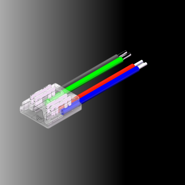 10mm RGB strips to strips quick connector.